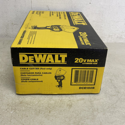 DeWalt DCE150B 20V MAX 750MCM Cu/11000 MCM Al Cordless Cable Cutting Tool, Bare