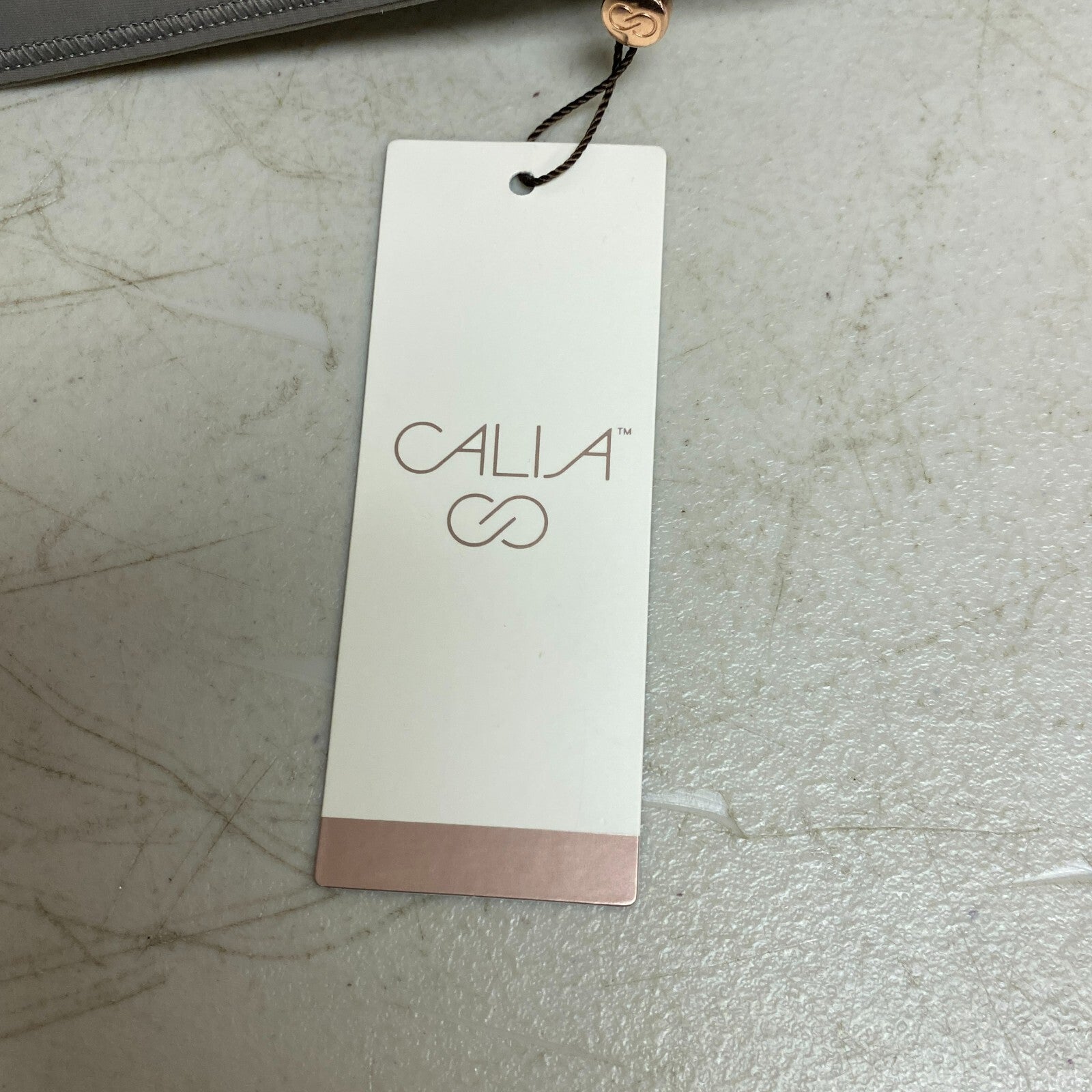 CALIA Women's Sculpt Vented Straight Leg Pant Dark Grey Solid Stylish WAX32287VC