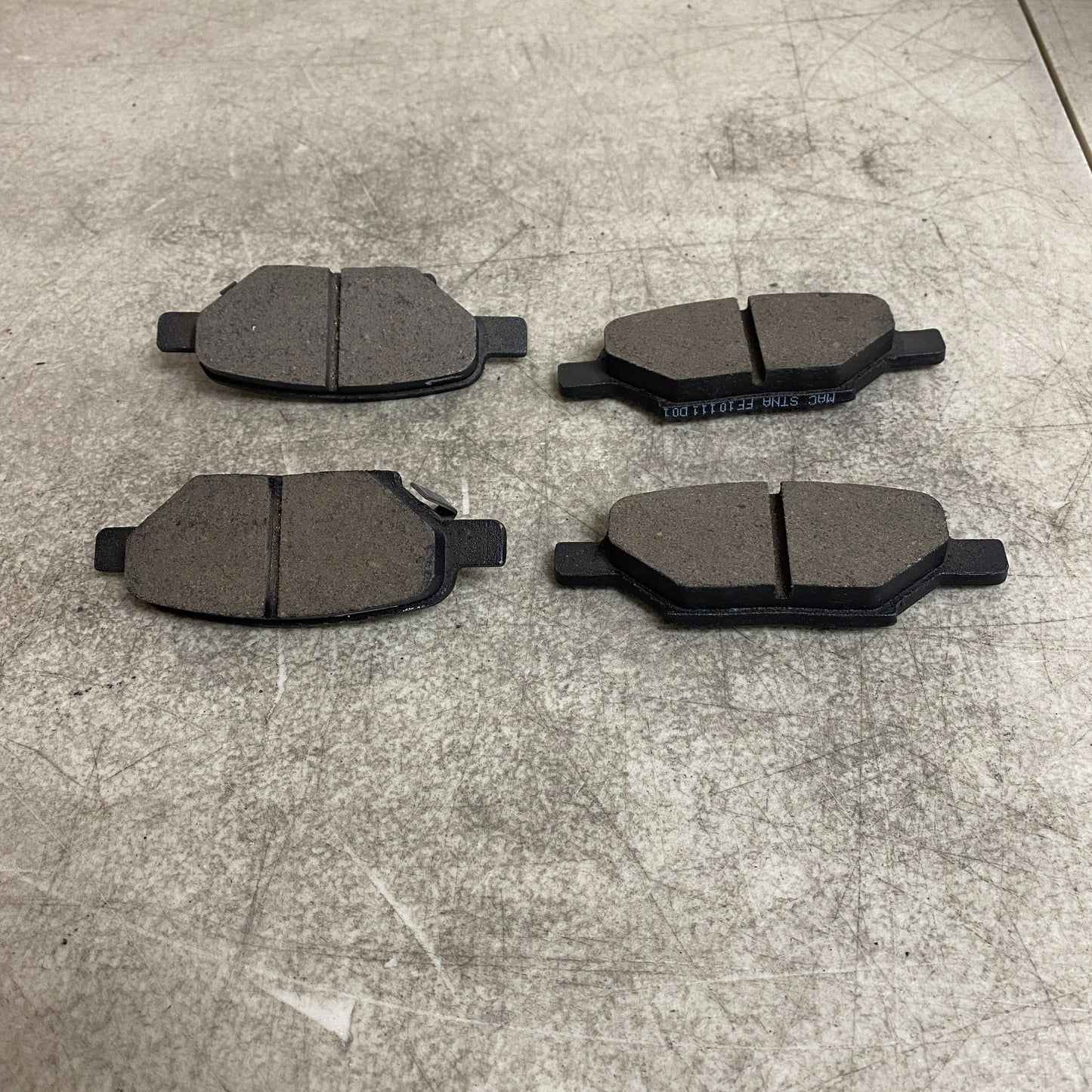 Parts Master MD1033 Brake Pads Semi-Metallic Rear 2004-2012 Chevy Malibu