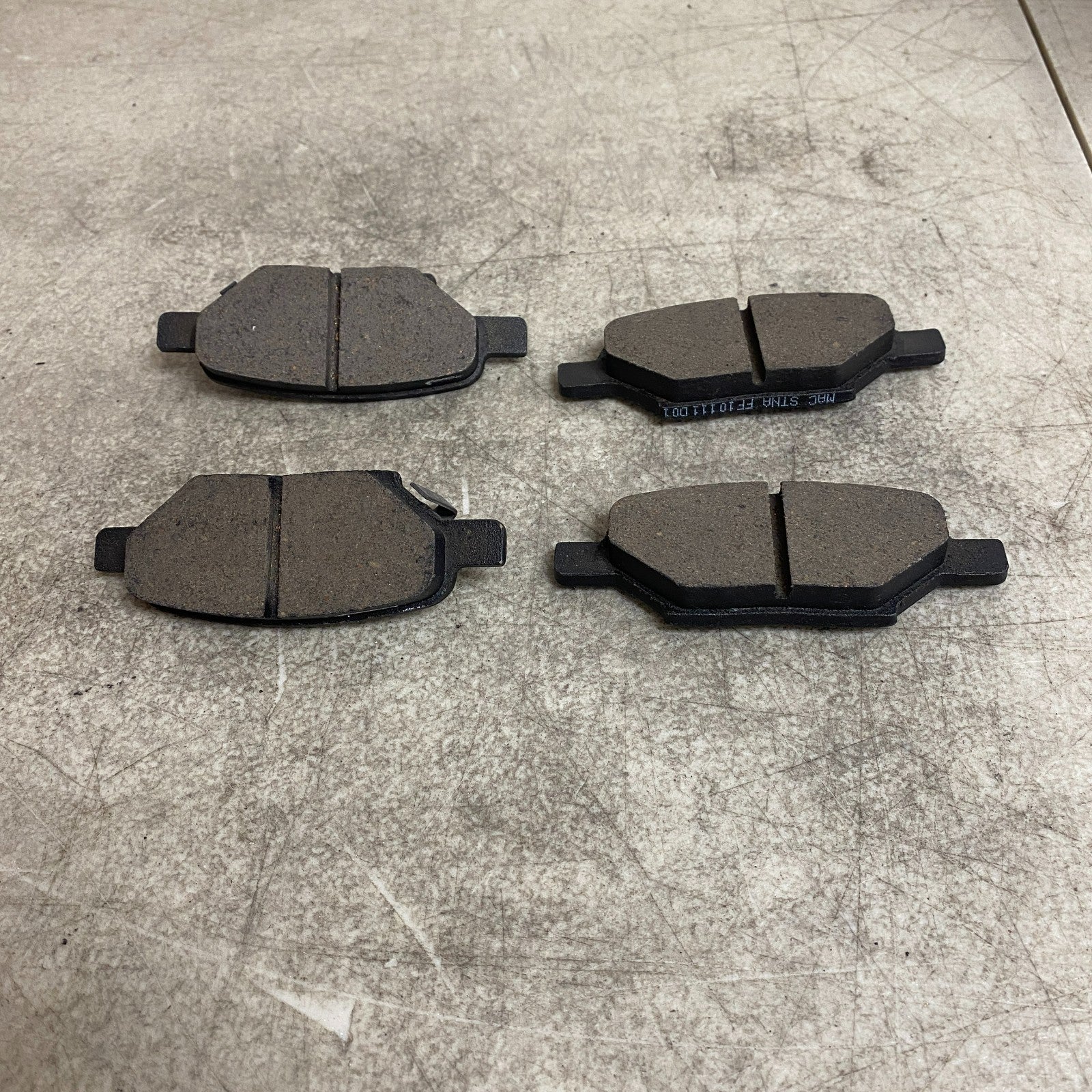 Parts Master MD1033 Brake Pads Semi-Metallic Rear 2004-2012 Chevy Malibu