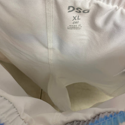 DSG Girls Mid Rise Stride Run Skort Summer Pull On Watercolor  DAG13108PRT