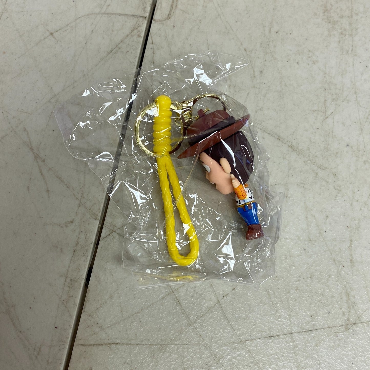 Disney Toy Story Woody 3D Silicone Keychains Bags Hanger Pendant Key Rings New!