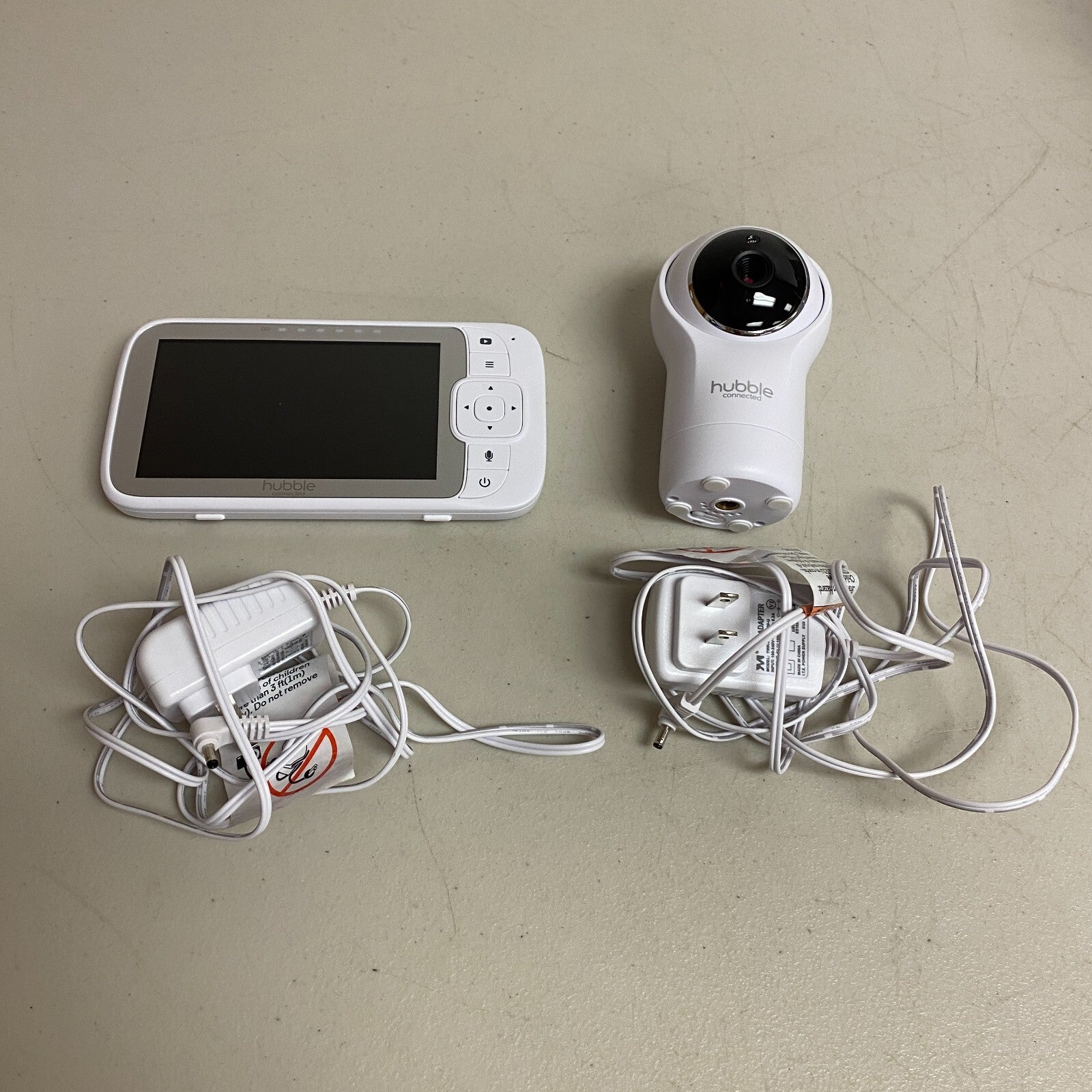 Hubble Connected Nursery View Pro 5" Video Baby Monitor Camera With Sounds