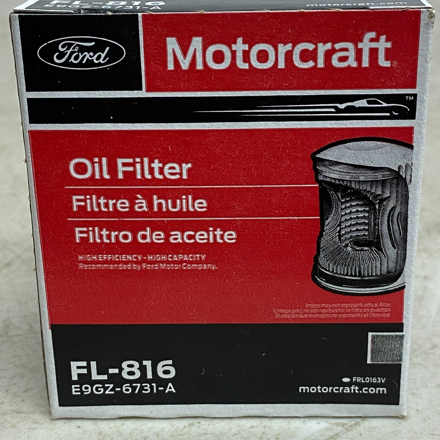 Ford Motorcraft High Quality Oil Filter FL-816 (12 pack) E9GZ-6731-A New!
