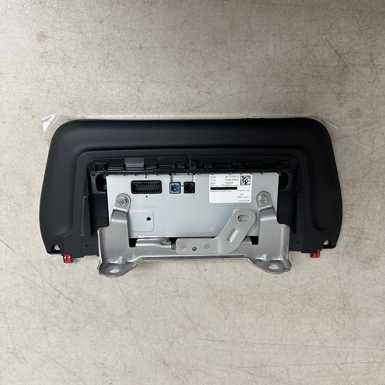 OEM 2020-2022 Lexus RX 350/450h MULTI-DISPLAY ASSEMBLY 86110-0E040-C0 PANASONIC
