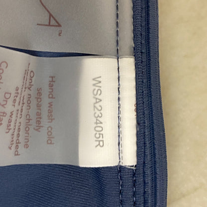 Calia Women's Bikini High Rise Bikini Rib Bottom Ardosia Slate WSA23405R New!