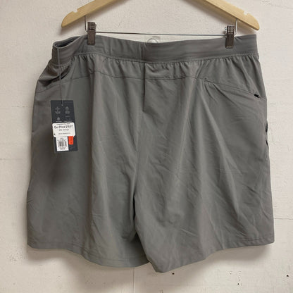 VRST Men's 7â Inseam Stealth Shorts Silver Shadow Solid Summer MAX200436N