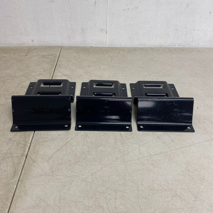 Autofonder Wheel Chock 4-Pack w/ 2x9ft E-Track Tie-Down Kit 4500lb