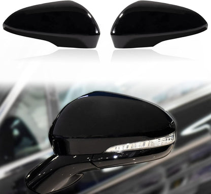 Ford Fusion Driver Mirror Cover Turn Signal Black A02RVP1201ABK 2013-18