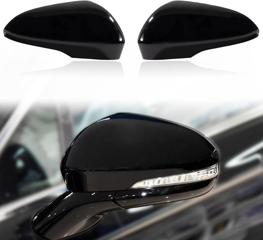 Ford Fusion Driver Mirror Cover Turn Signal Black A02RVP1201ABK 2013-18
