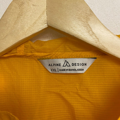 Alpine Design Women's Wind Hooded Jacket Solid Orange ADW13700 Brand New!