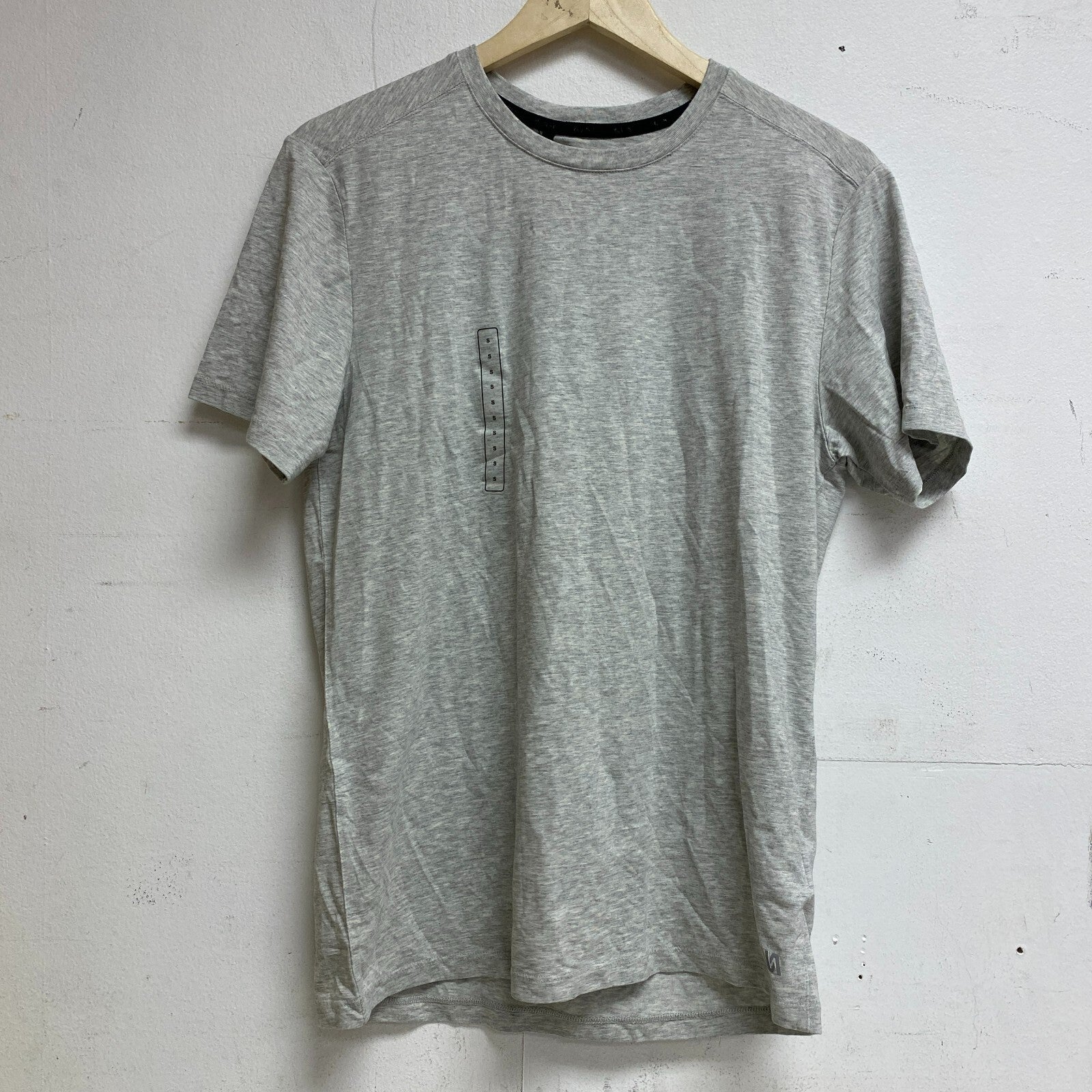 VRST Men's Essential Tee Heather Light Heather Grey Short Sleeve MAX100328H