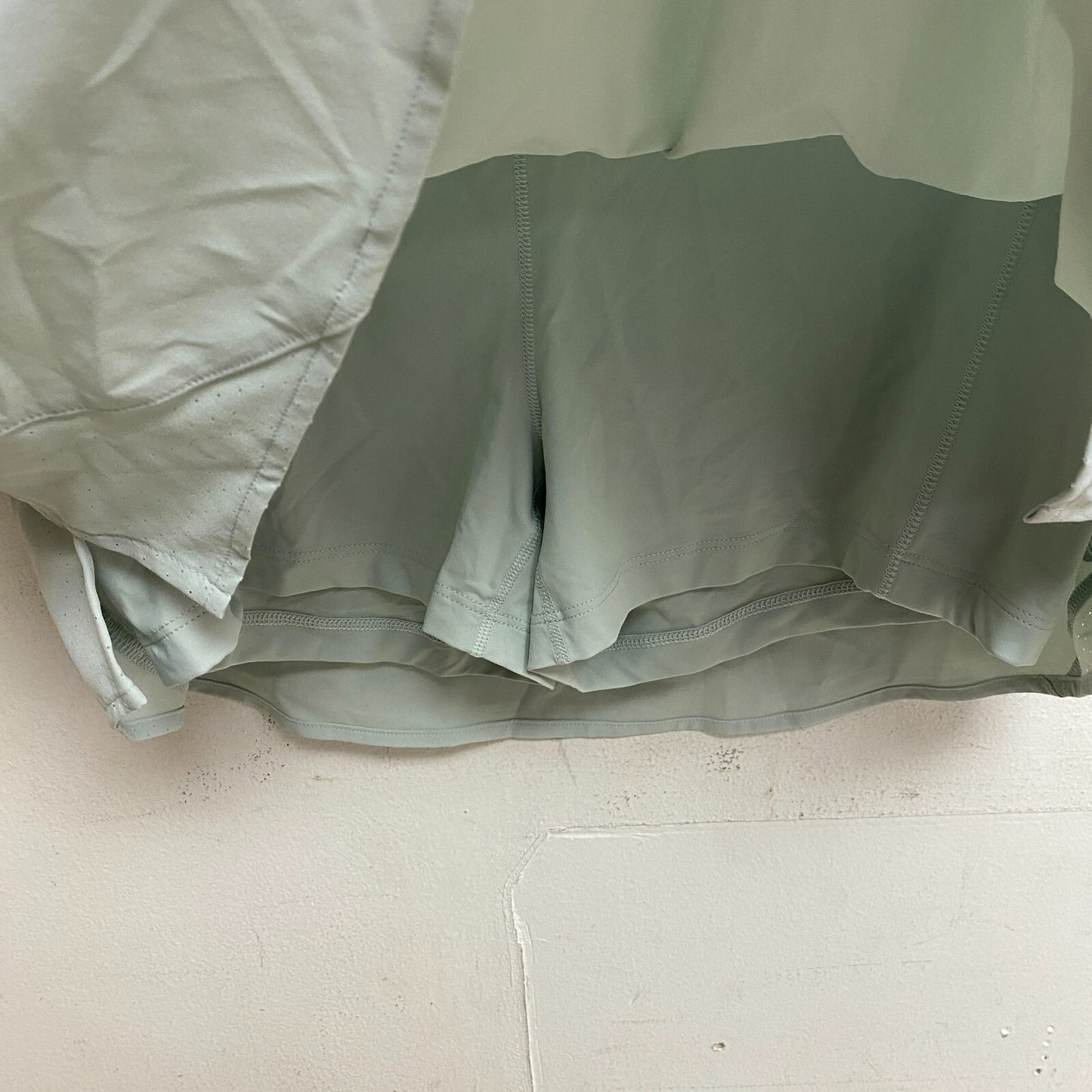 Calia Mid Rise Infinity Run Skort Calming Green Relaxed Fit WAX12360