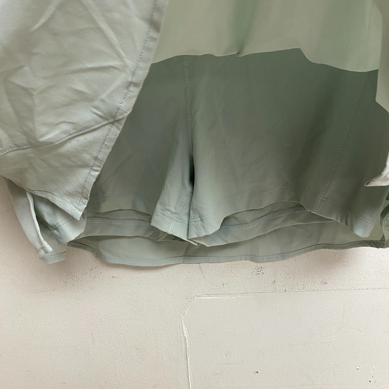 Calia Mid Rise Infinity Run Skort Calming Green Relaxed Fit WAX12360