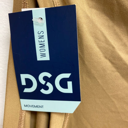 DSG Women's Movement Relaxed Fit Side Rouched Tank Top Sahara Sand DAW22309