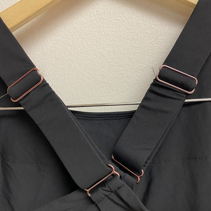 Calia Women's Slims & Smooths High Rise Power Sculpt Racerback Top Pure Black