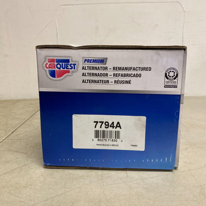 CARQUEST Premium Alternator 95 A Clockwise Rotation Model 7794A