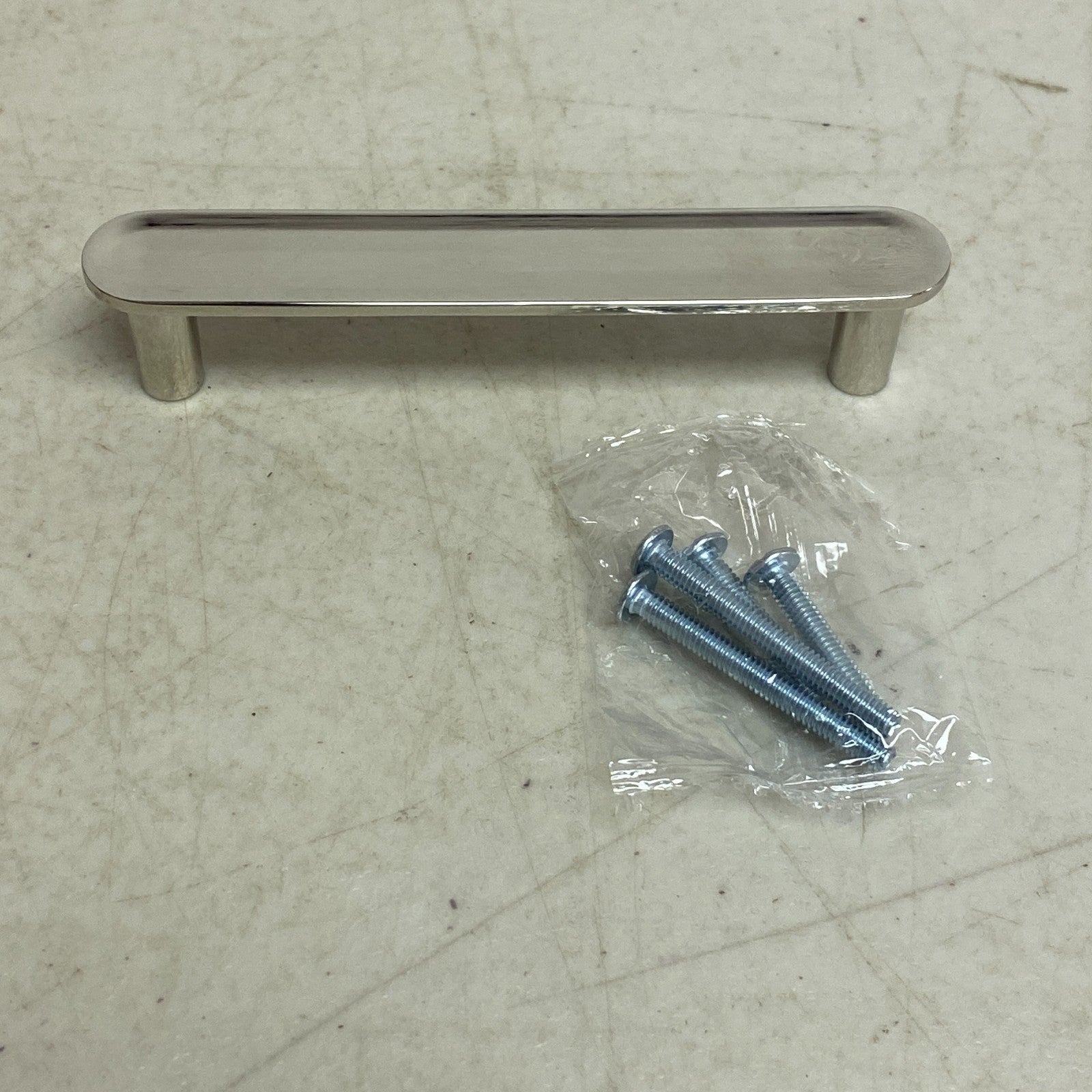 Amerock 3‑3/4″ Centers Concentric Bar Cabinet Pull Polished Nickel BP36830PN