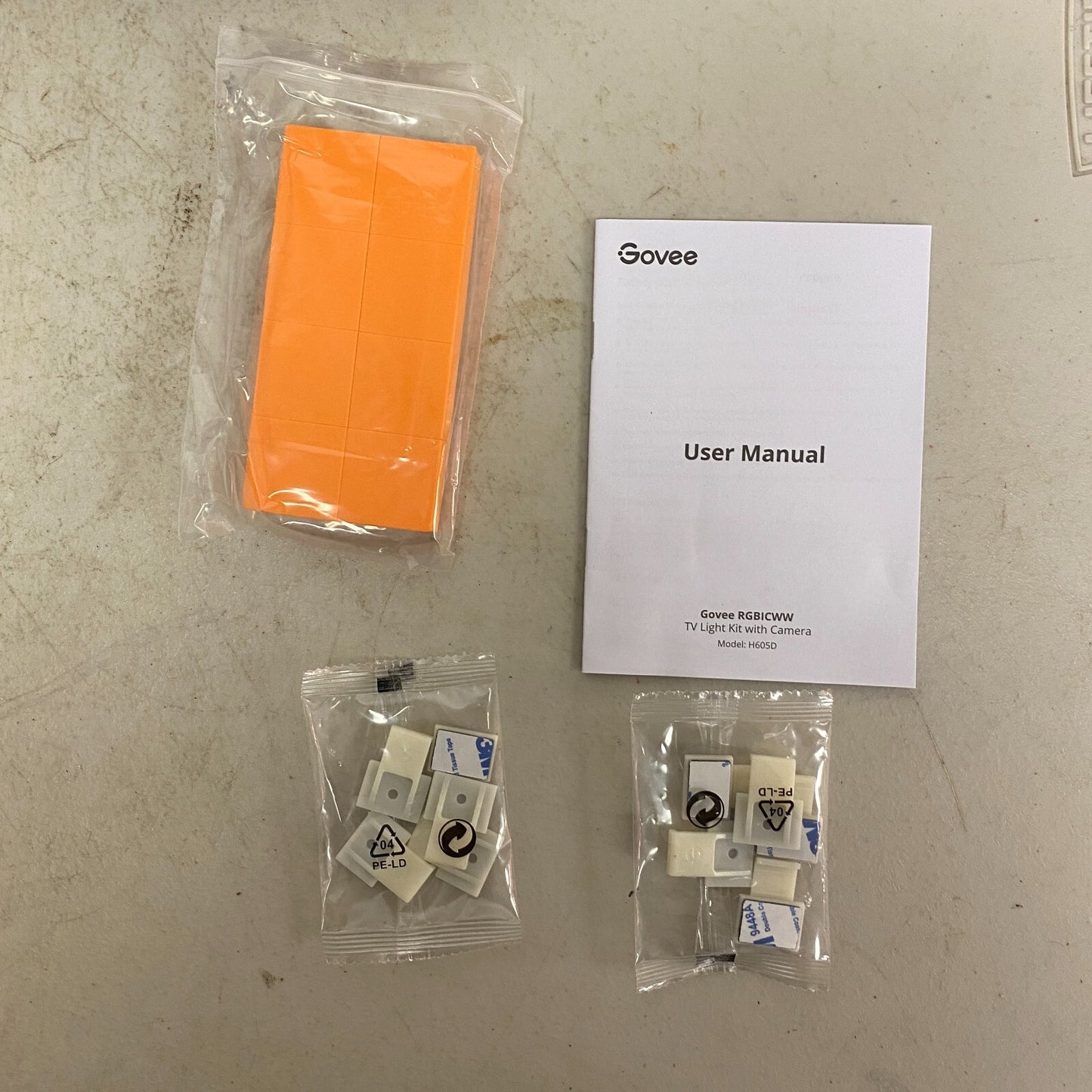 Govee RGBICWW Dreamview TV Backlights and Light Bar with Camera for 55"-65" TVs