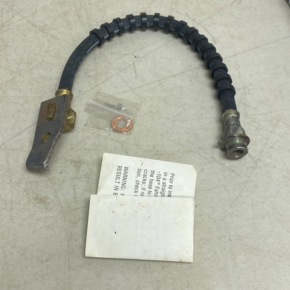 Carquest BHA98942 Brake Hydraulic Hose 22.5″ Black EPDM w/ Copper Washers