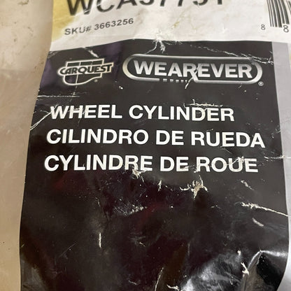 Carquest Wearever Drum Brake Wheel Cylinder Rear WCA37751 Silver Finish