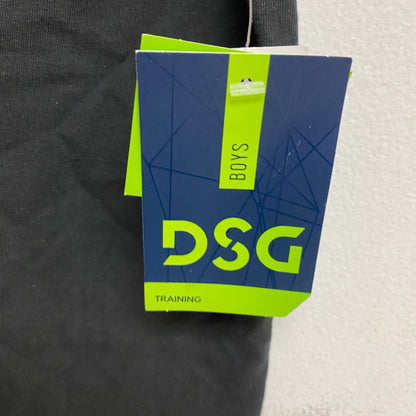 DSG Boys Training Cotton USA Graphic Tank Top Pure Black USA DAB12111 New