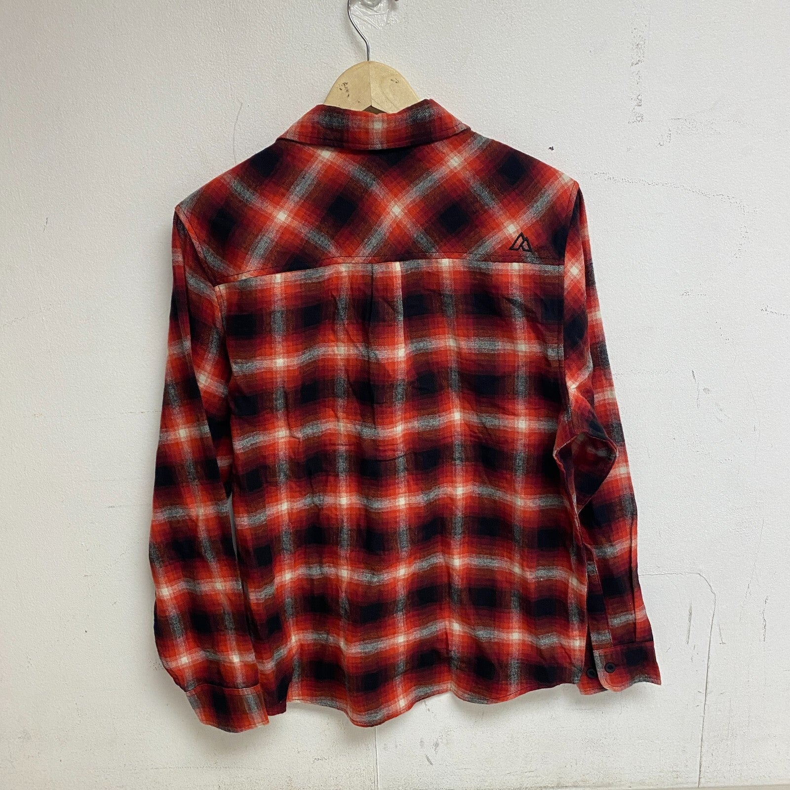 Alpine Design Men's AD M Brushed Flannel Long Sleeves Red Hickory Plaid ADM23300