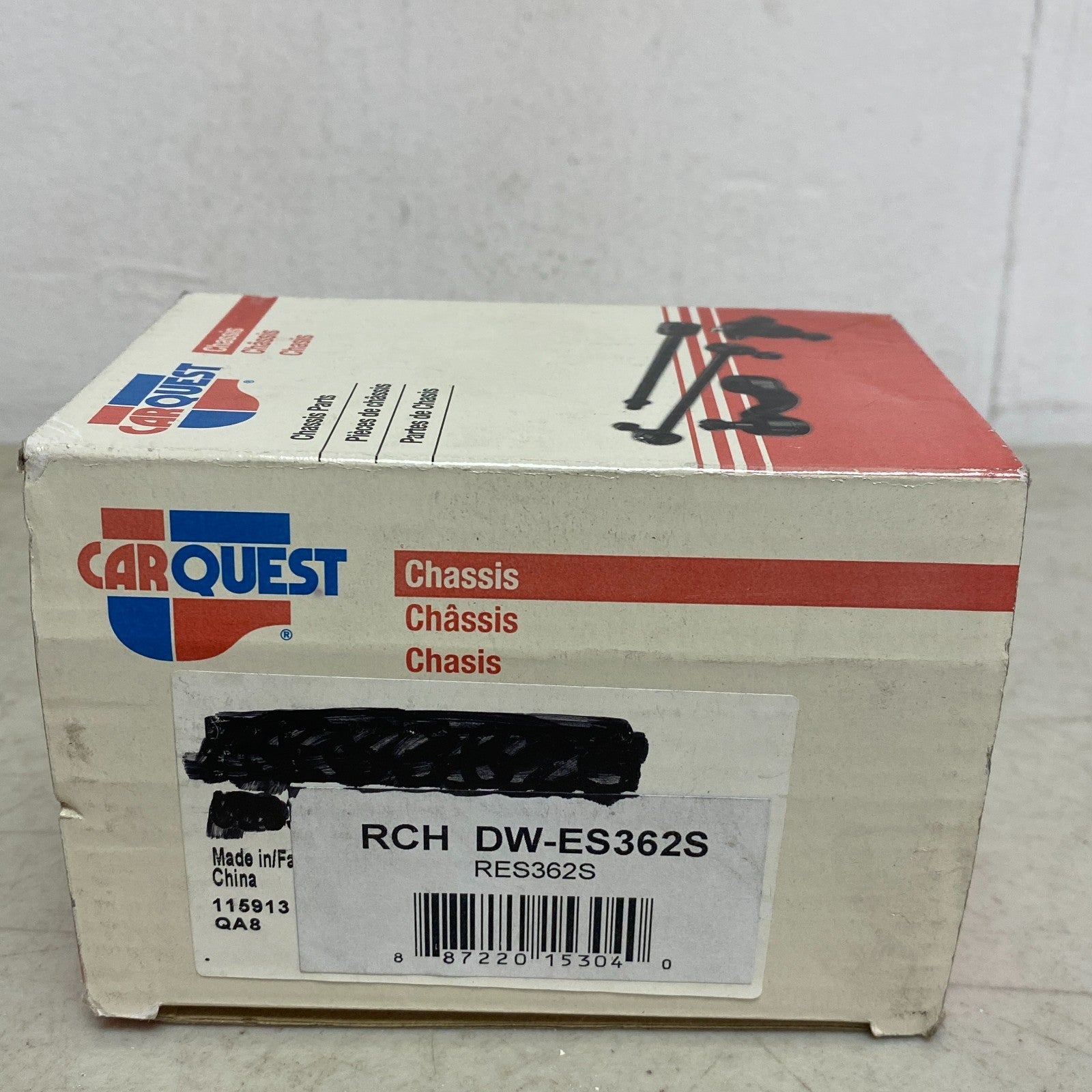 Carquest Tie Rod End Adjusting Sleeve DW‑ES362S Front Steering Sleeve