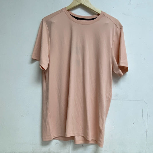 VRST Mens Icon Tee Stripe Pink Crepe Heather MAX100331  BRAND NEW