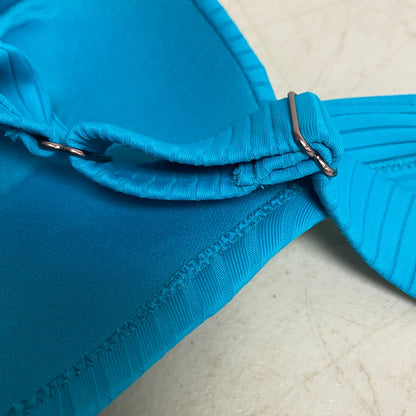 Calia Women's Swim Collection Medium Support Underwire Bikini Top Lake Blue