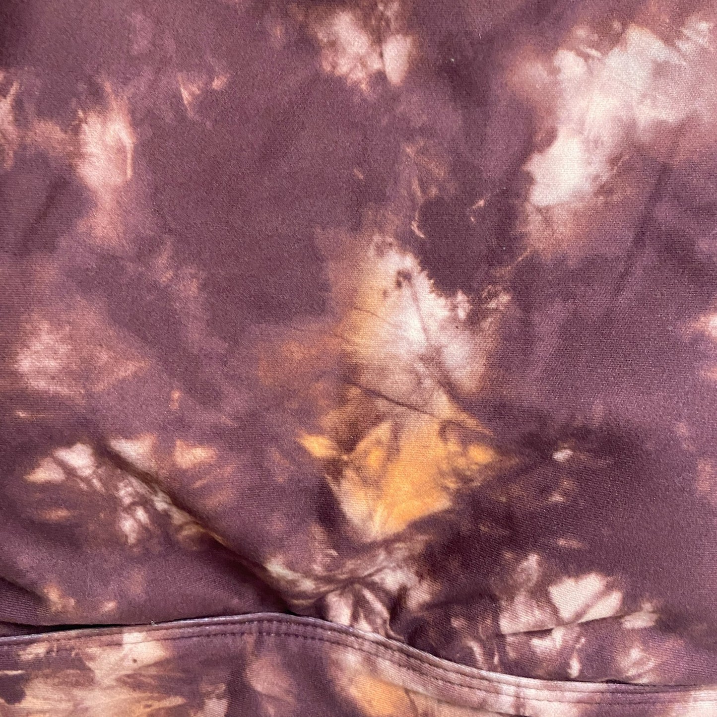 DSG Women's High Neck Bra Splotch Dye Burgundy High Neck DAW22704PRT