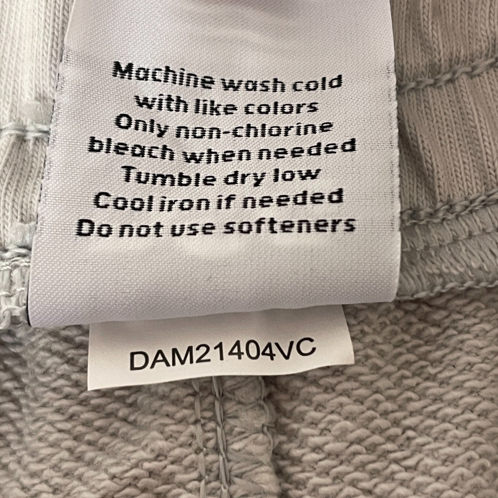 DSG Menâs French Terry Shorts Light Grey DAM21404VC Athletic Lounge Wear