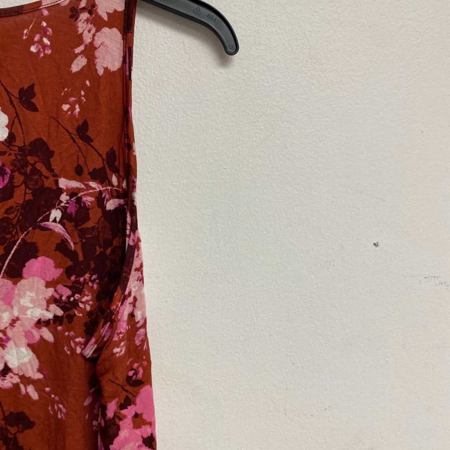 AMBRIELLE SLEEPWEAR 2-pc set sleeveless tank top and pajama pant size M floral