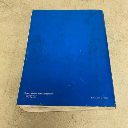 Mazda Protoge 5 2002 Workshop Manual 9999-95-017B-02 , #585-1CP