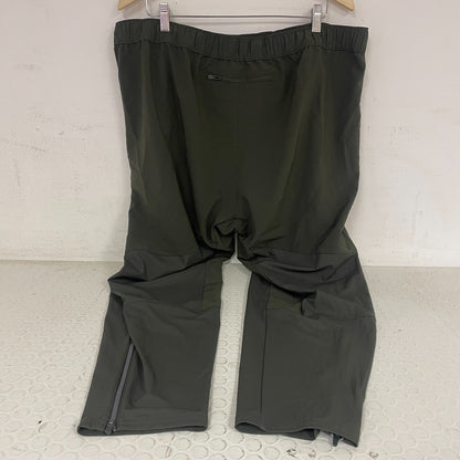 Menâs Mix Media Training Pants Forest Night MAX100404 NWT Gymwear New