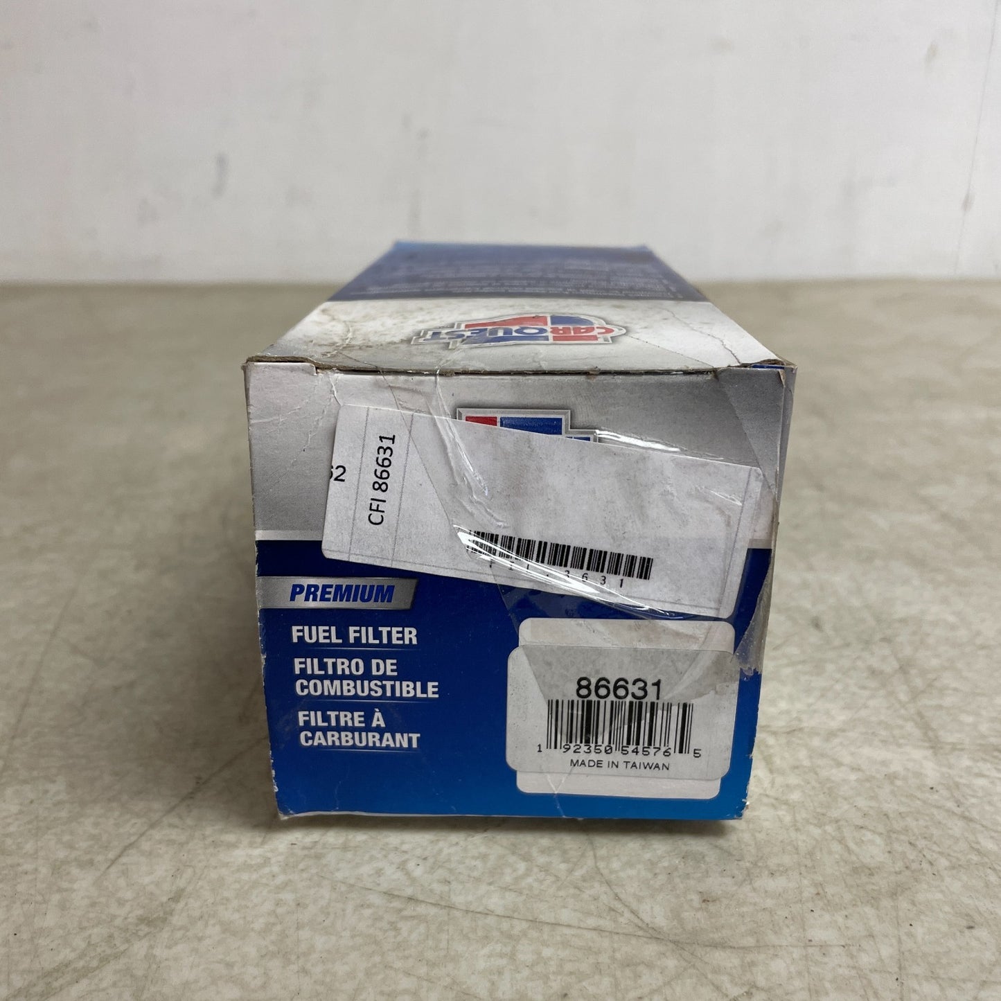 Carquest 86631 Metal Fuel Filter 8mm In/Out WIX 33631 NAPA 3631