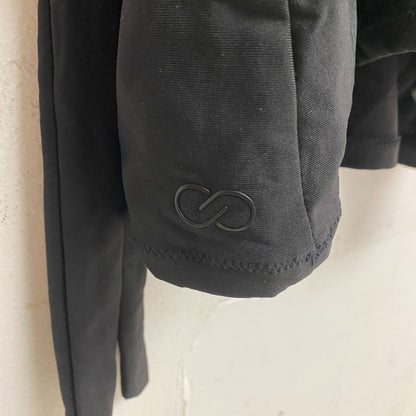 Calia Women's Top Swim Tie front Tankini Pure Black WSA22302 Brand New!