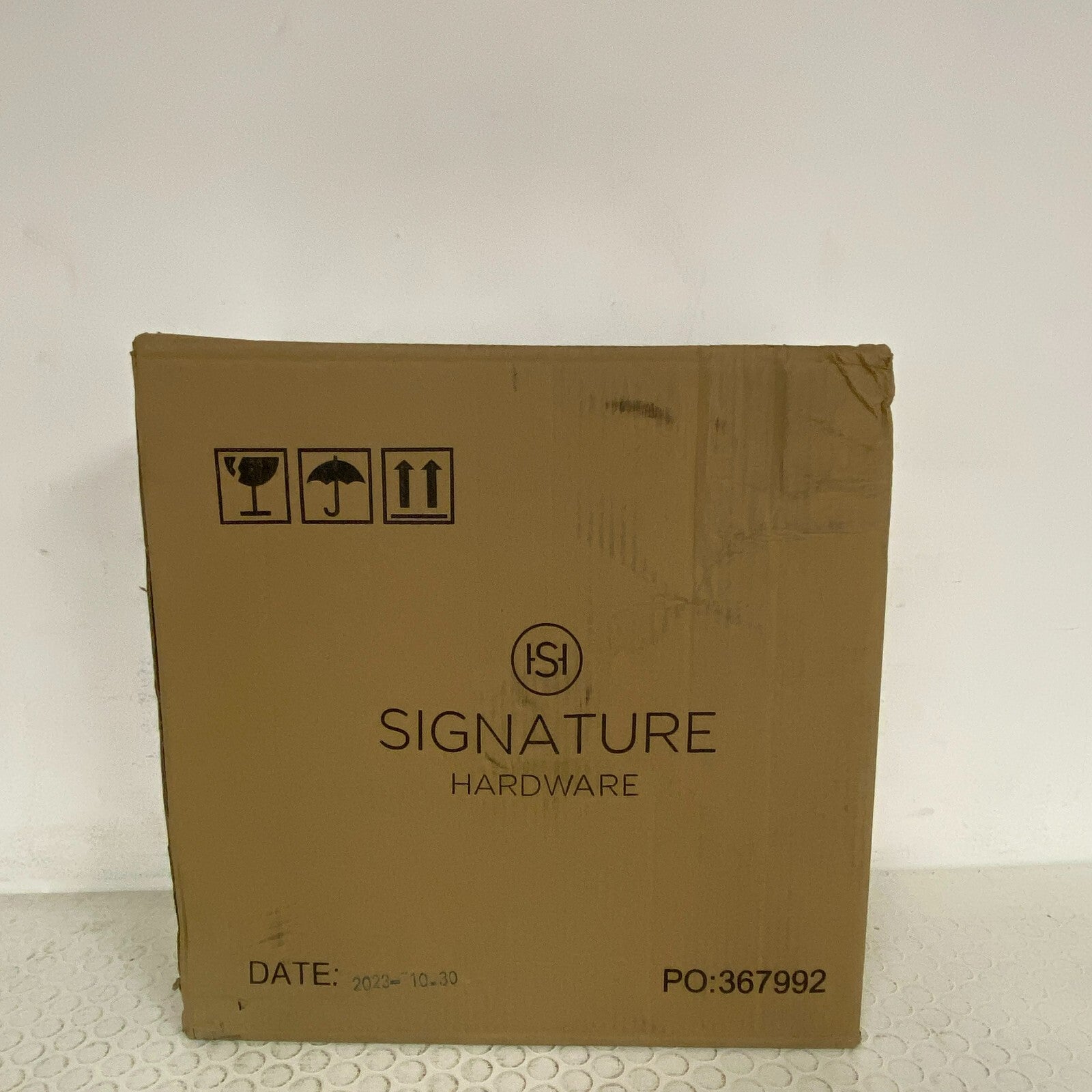 Signature Hardware 17″ Lanken Mini Porcelain Wall‑Mount Sink 4″ Center SH129910W