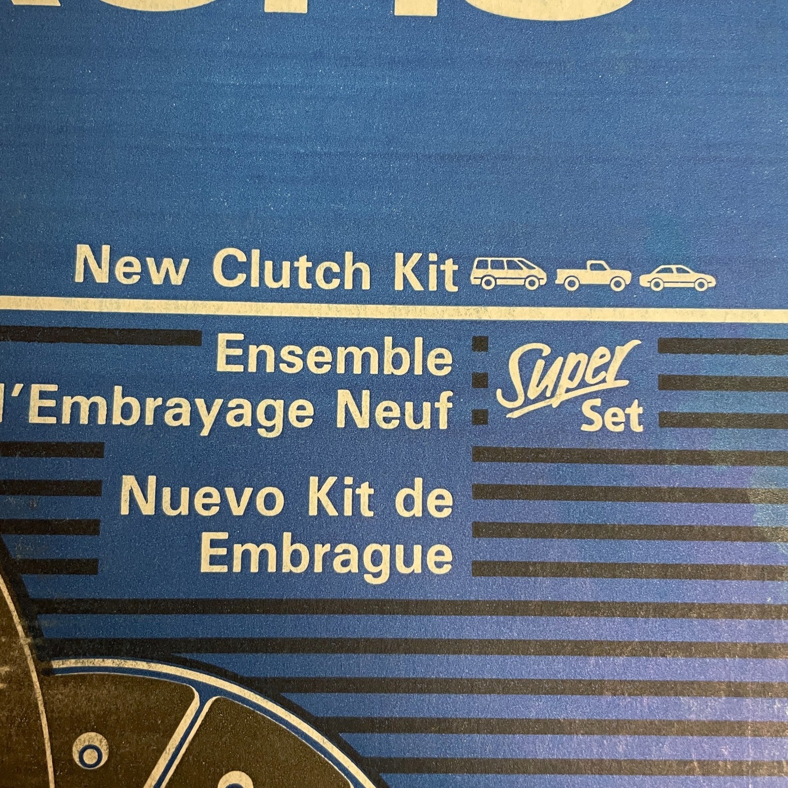 SACHS Xtend Clutch Kit KF638-01 for Mazda Protege 1990-1991 OE Replacement