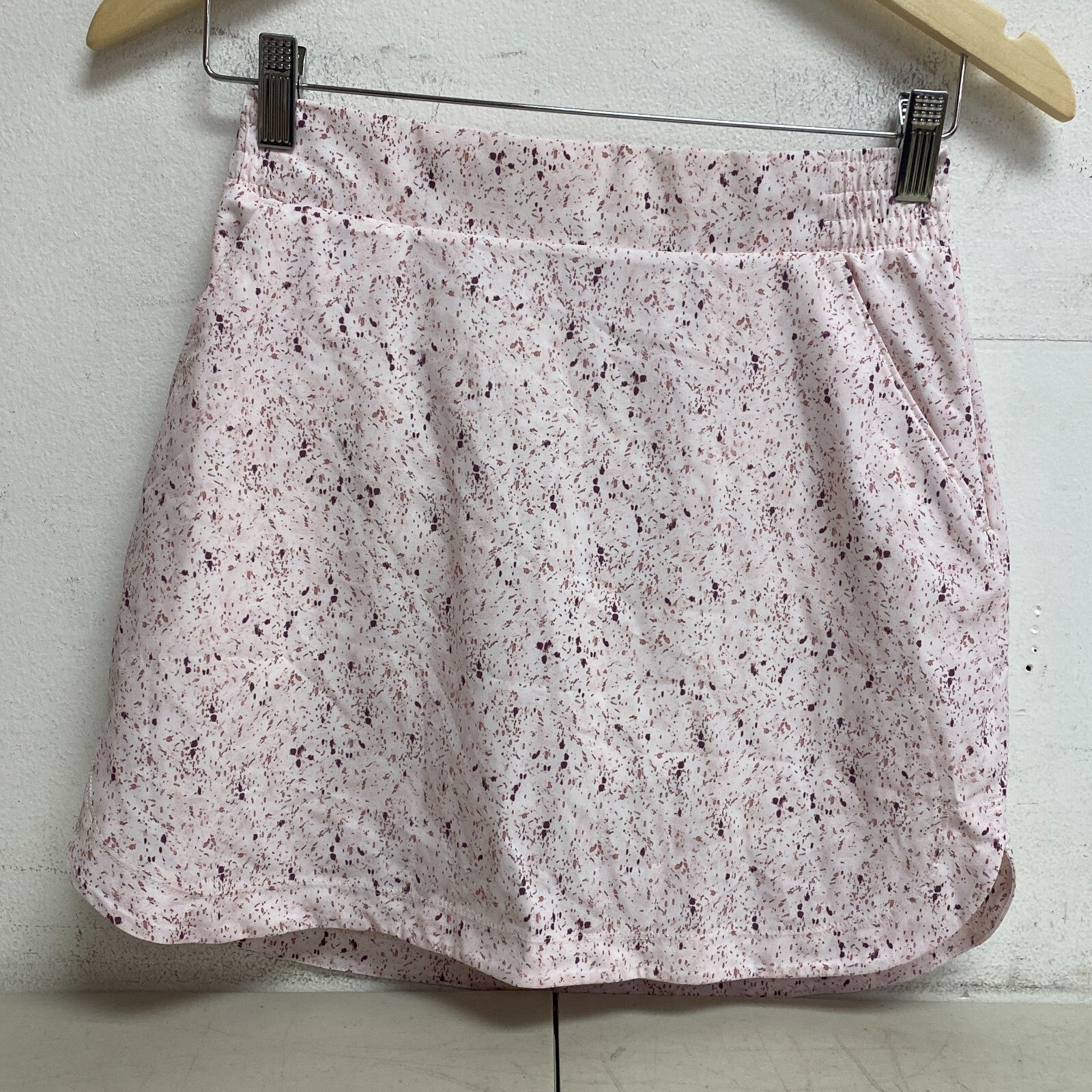 Calia 16" Length Birdie Athletic Skort Small Freckle Pink WCG17020PS23 New