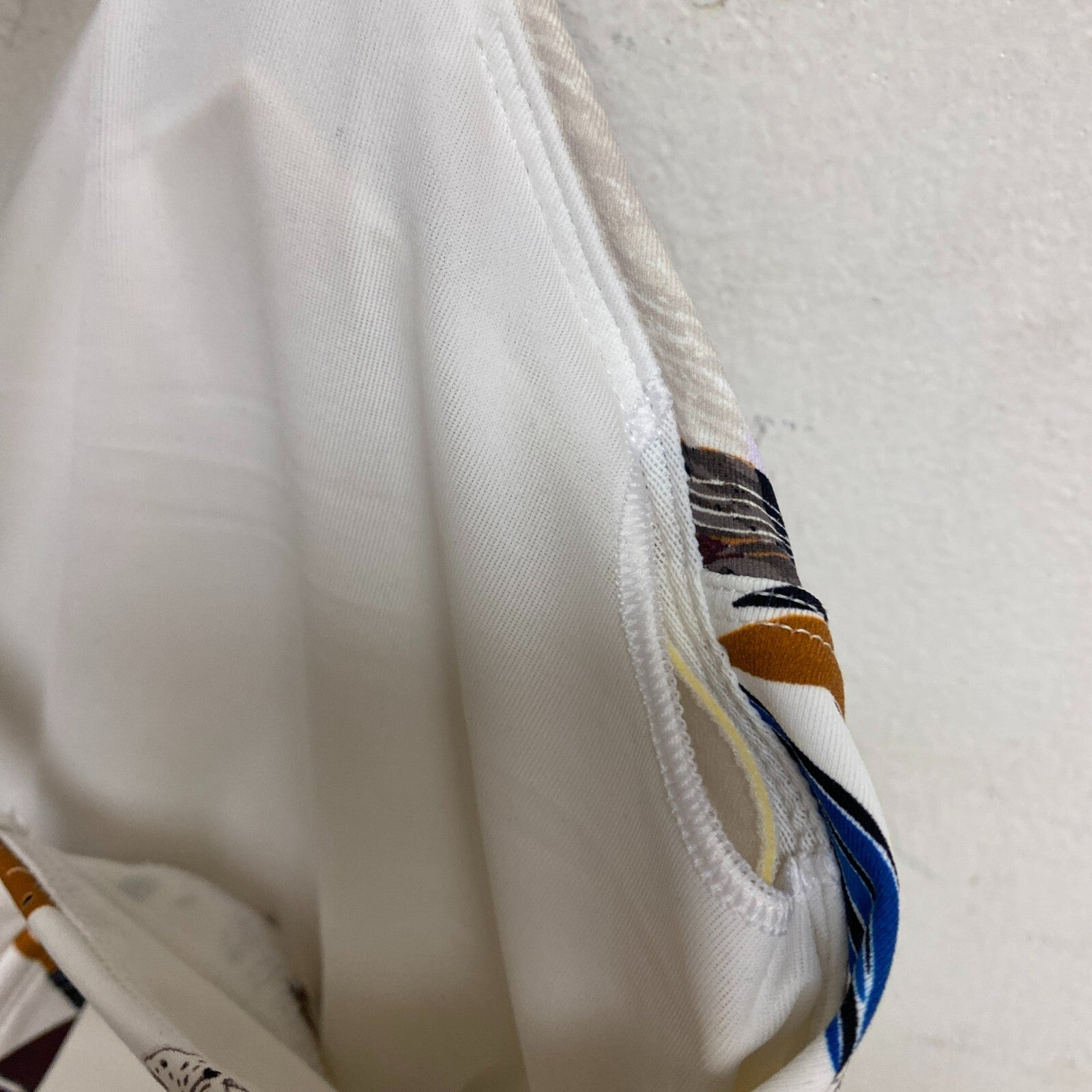 Calia Women's Strippy Bck Rch Bikini Top Island Botanical Multi WSA23223PRT