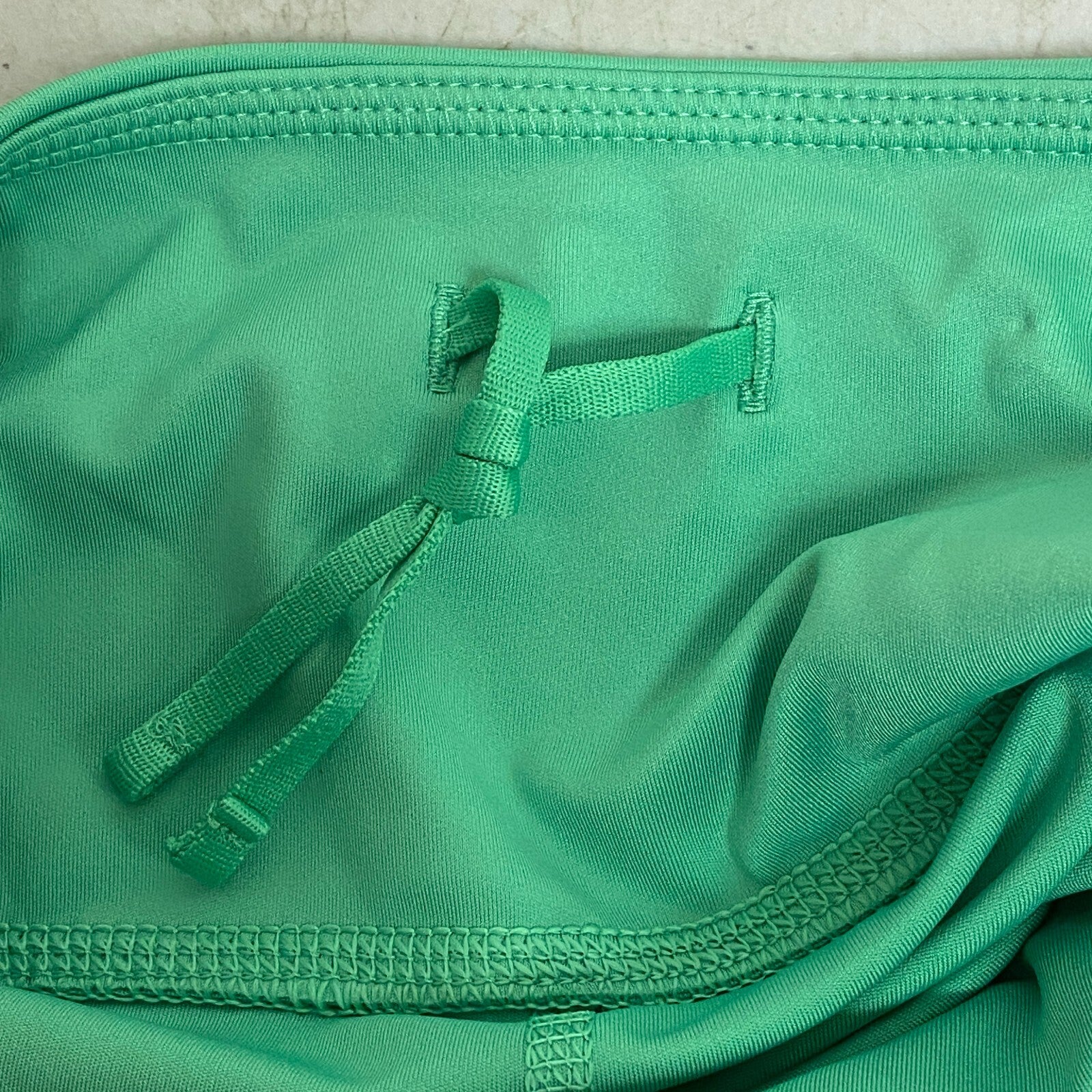 DSG Womens Run Capri Tight Slime Green Solid Stylish Comfortable DAW21209Z