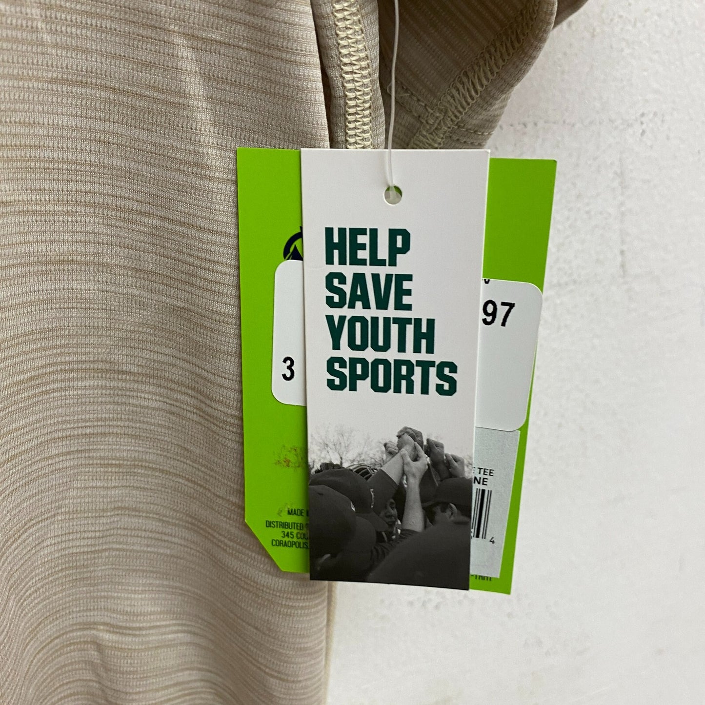 DSG Mens All Out PerformanceTee Summer Sandstone Short Sleeve Solid DAM12100N