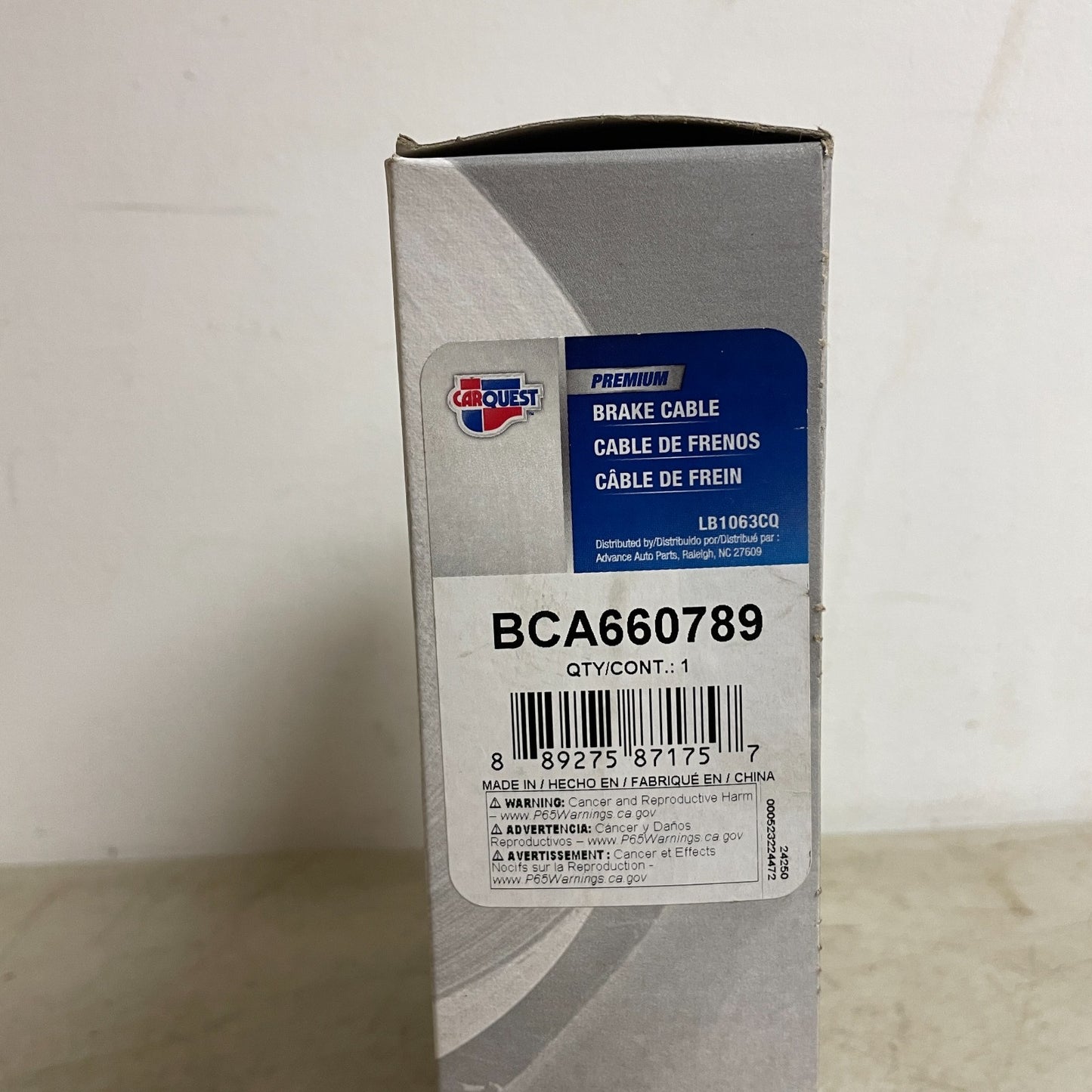 Carquest Wearever Parking Brake Cable BCA660789 Chevy Aveo/Aveo5 Suzuki Swift