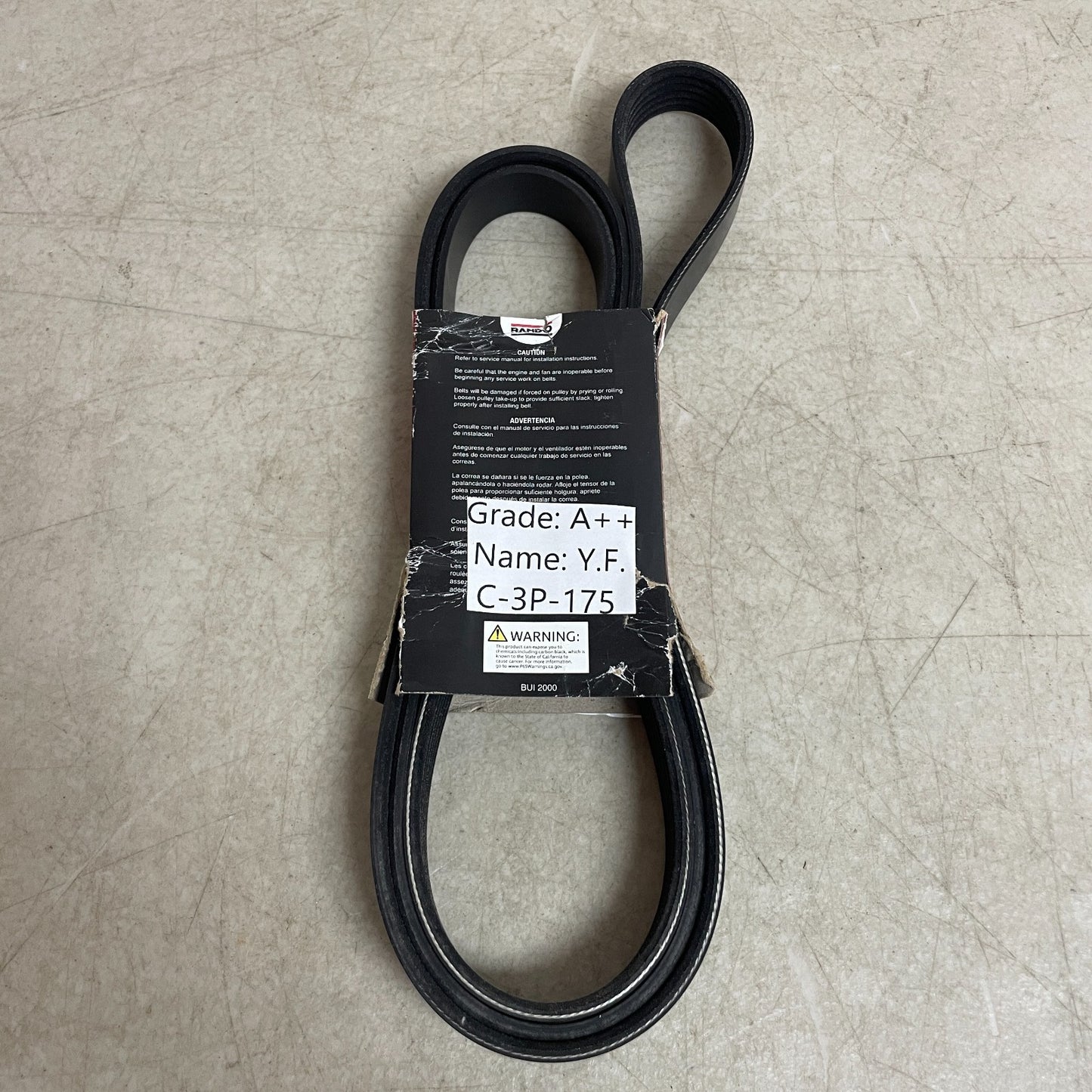 Bando USA 6PK1960 OEM Quality Serpentine Accessory Drive Belt