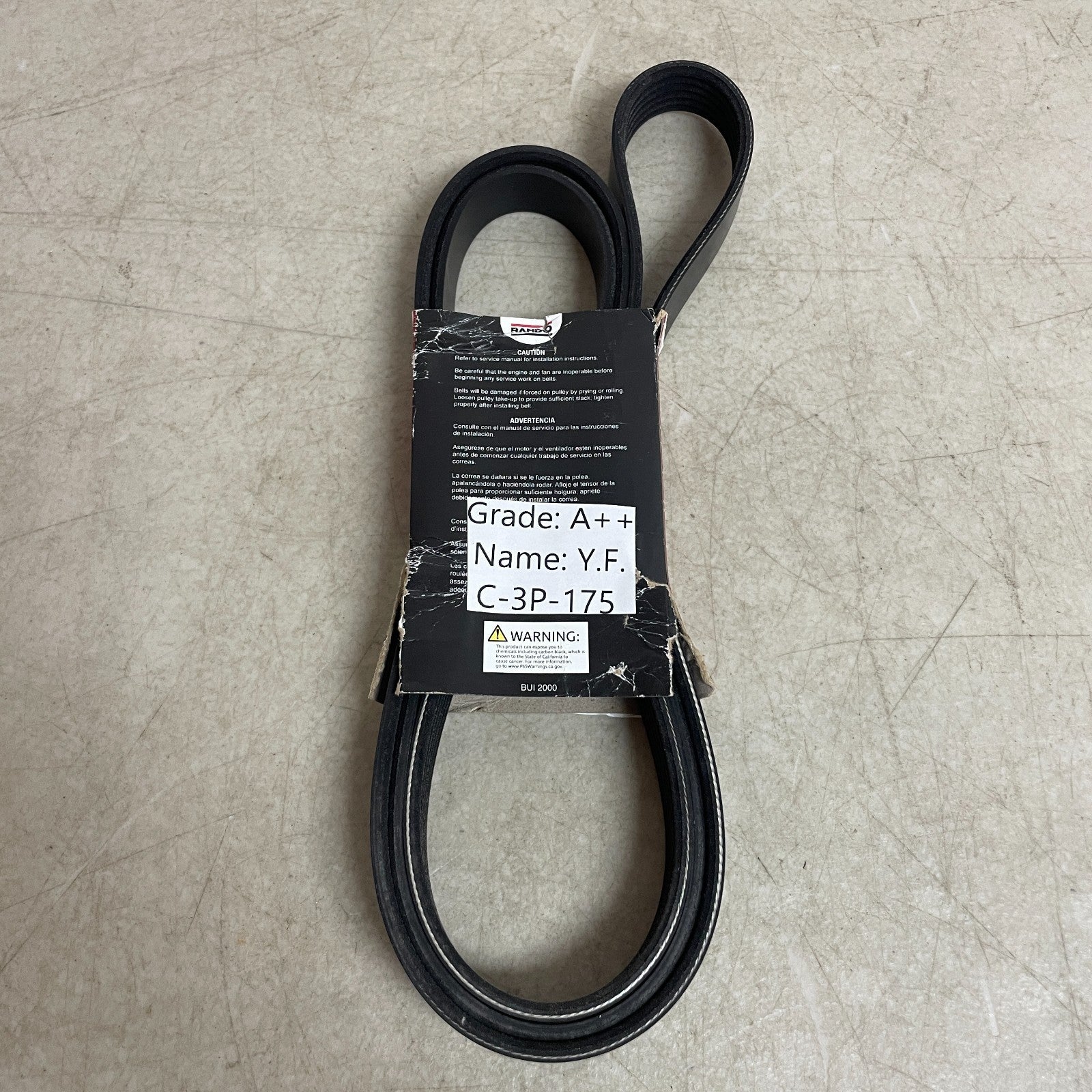 Bando USA 6PK1960 OEM Quality Serpentine Accessory Drive Belt