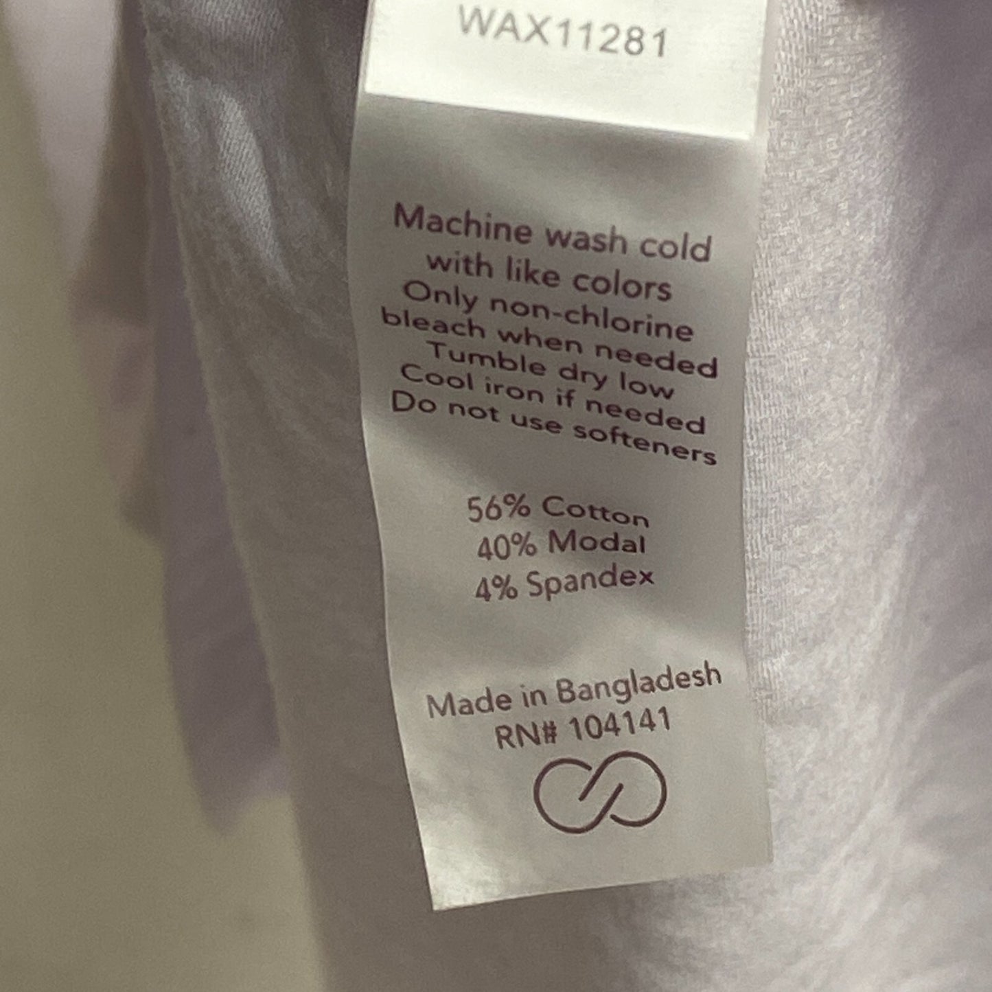 Calia Women's Everyday Relaxed Fit Scoop Shirttail Tank Lilac Mist WAX11281 New!