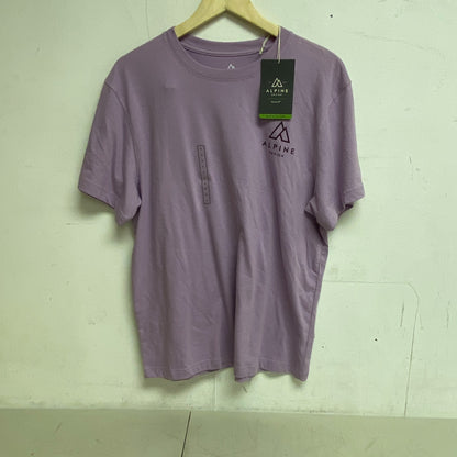 Alpine Design Men's AD M CO Graphic Tee Muted Amethyst Relaxed Fit ADM13102CO