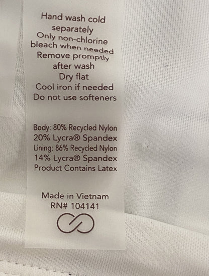 Calia Women's Wide Banded High Leg Swim Bottoms Variegated Stripe WSA23414PRT