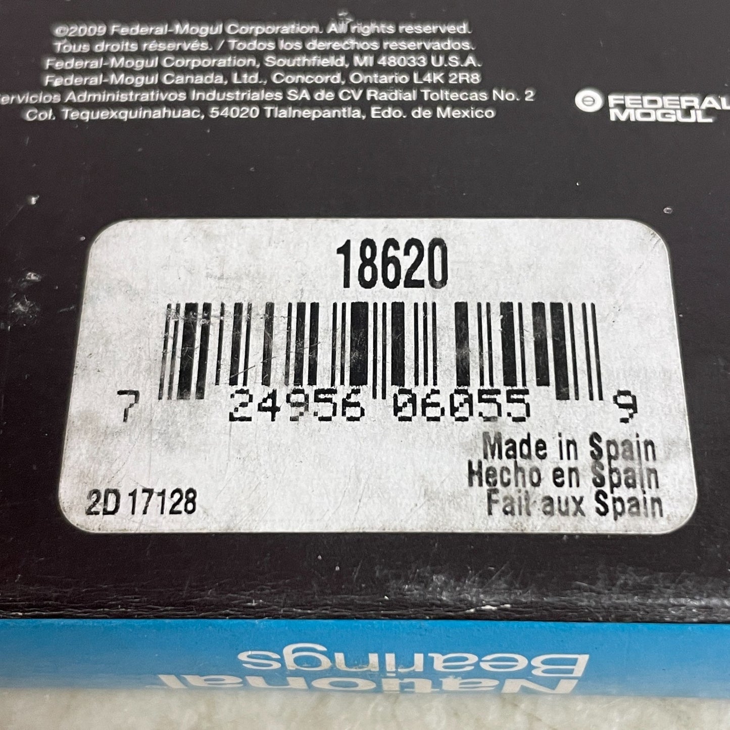 National 18620 Tapered Roller Bearing Cup Race 3.969″ OD for Automotive/Trailer